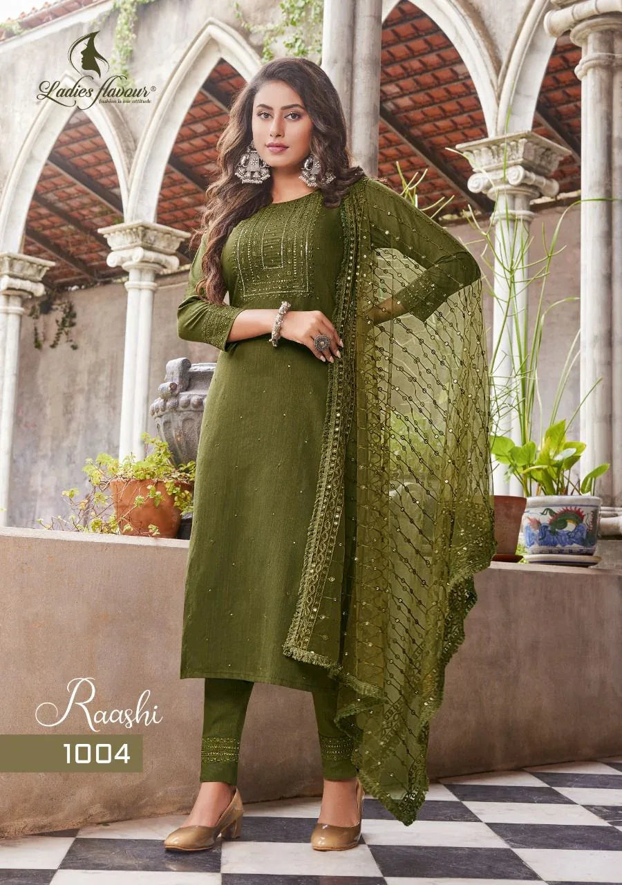 Ladies Flavour Raashi Exclusive Wear Ready Made Collection (895x06)