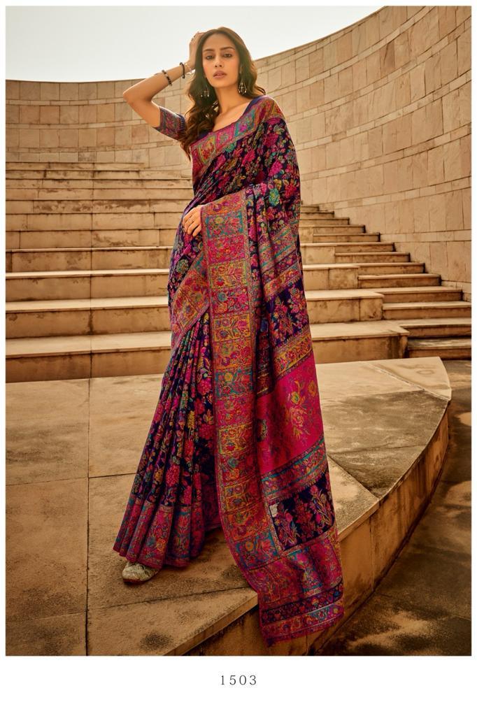 Rajtex 1500 Series Kashmiri Modal Silk With Function Special Saree (1995x06)