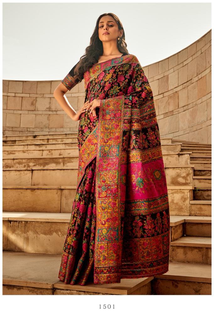 Rajtex 1500 Series Kashmiri Modal Silk With Function Special Saree (1995x06)
