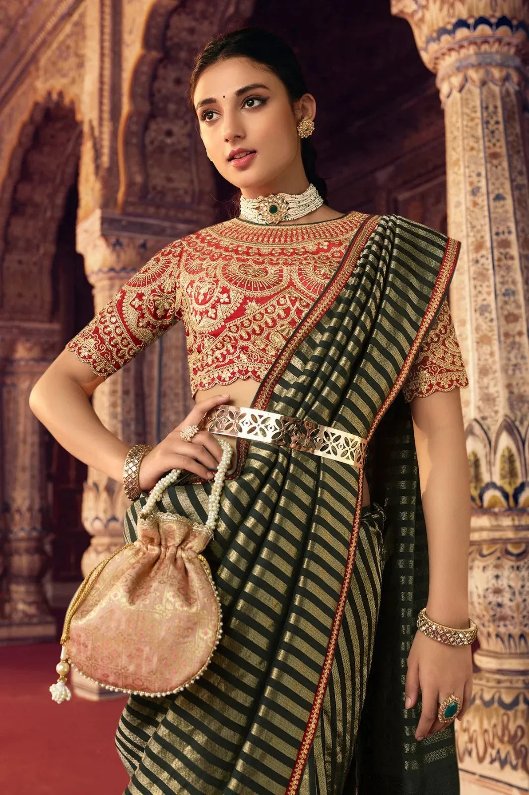 Sulakshmi Sarees Olivia 7801-7812 Indian Wedding Saree For Women