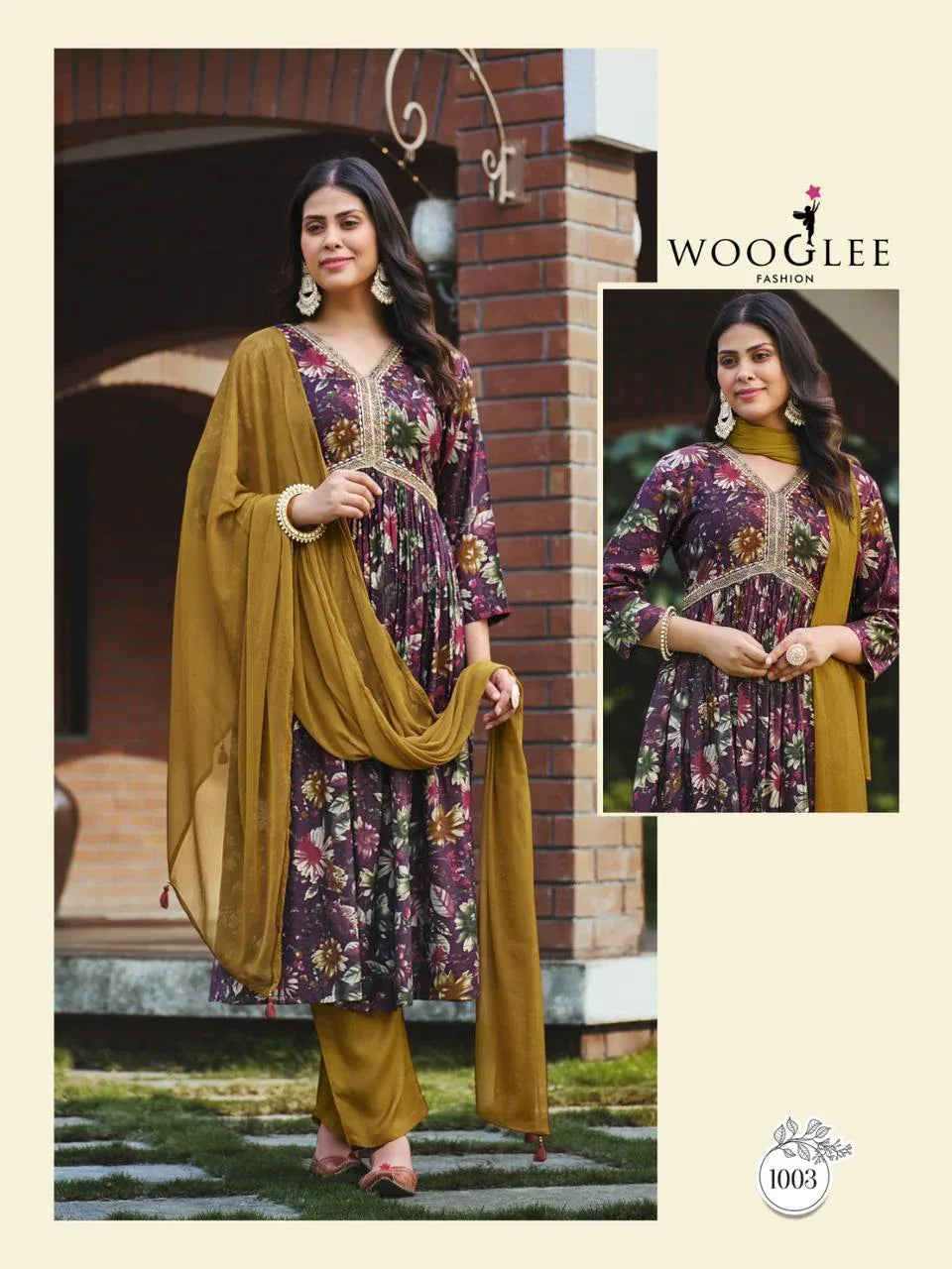 Wooglee Saheli Modal Printed Salwar Suit (1350x03)