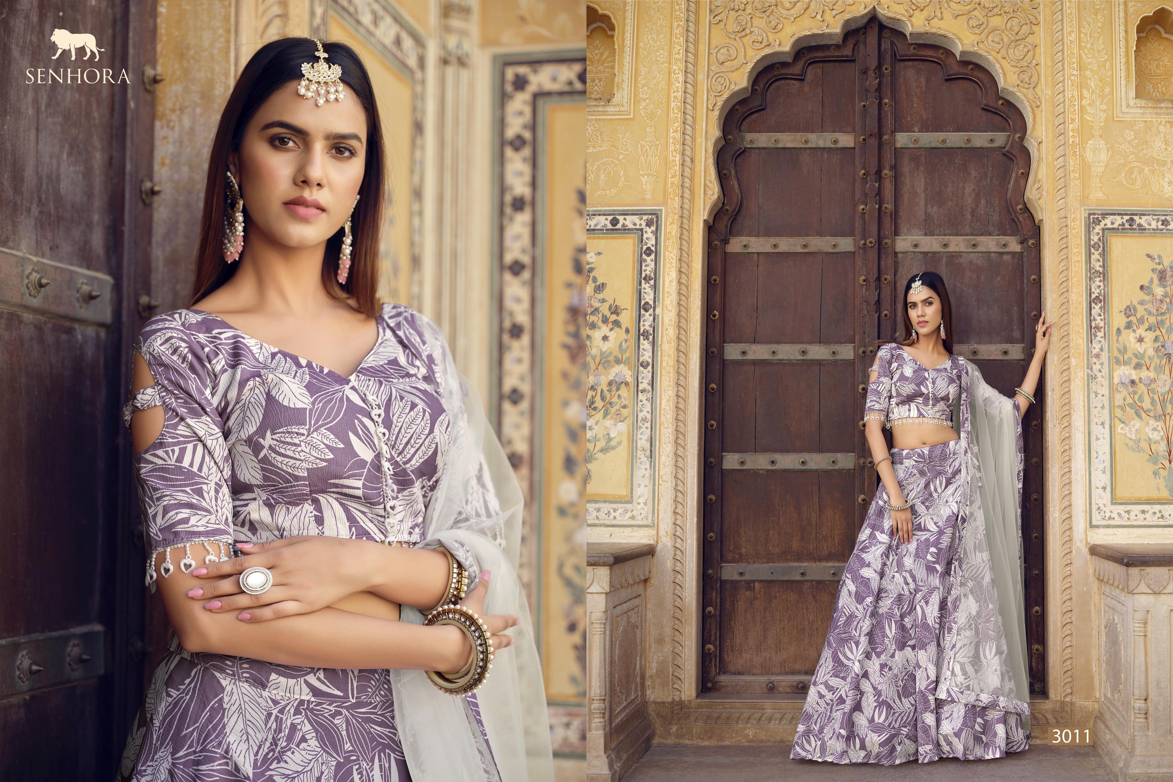 Senhora Titlee 3011-3014 Series Designer Wedding Bridal Lehenga (1495x04)