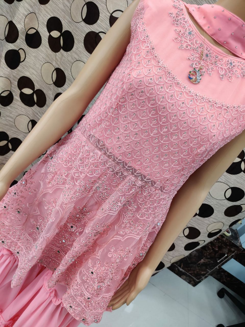 Beautiful Designer Kamiya Sharara Suit