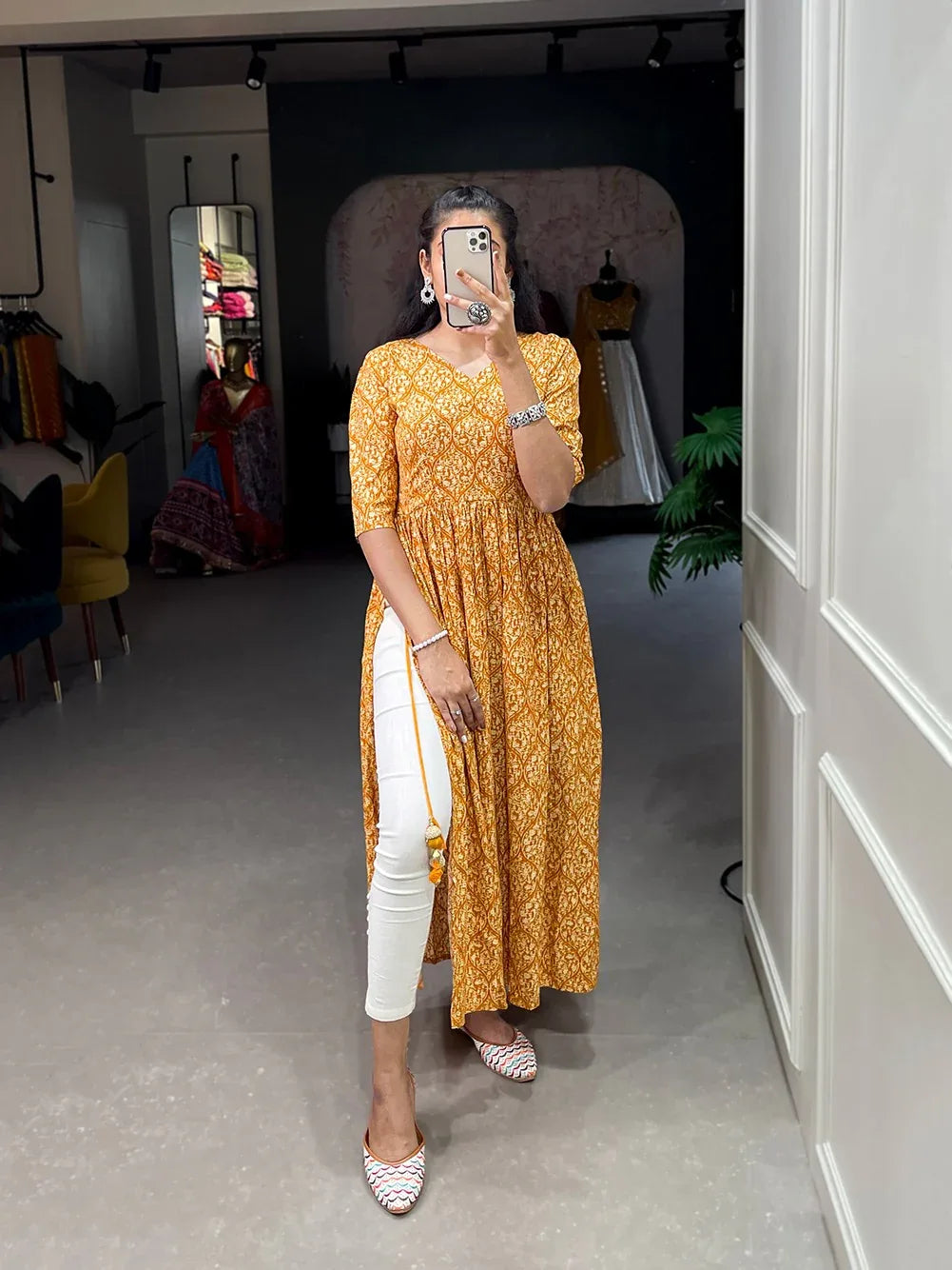 Cotton Heavy Rayon Kurti Catloug 3304 (650x04)