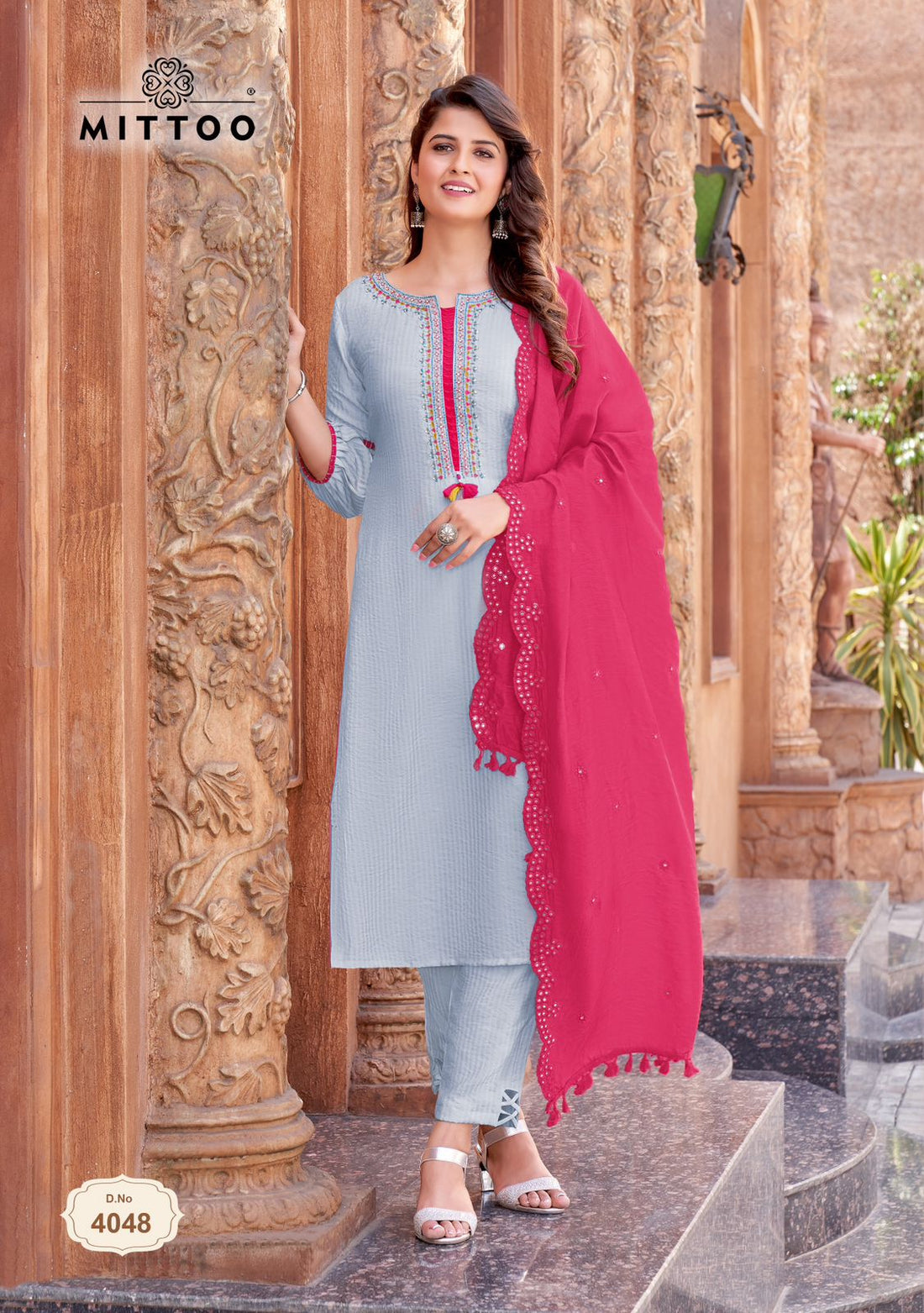 Mittoo Kohinoor Vol 3 Designer Kurti With Bottom Dupatta Collection (995x06)