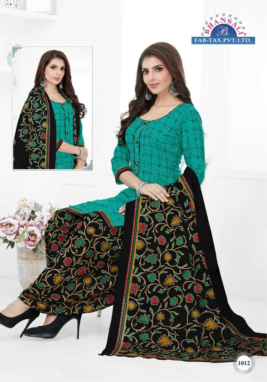 Bhansali Aashma Vol 10 Cotton Kurti Set (430x15)
