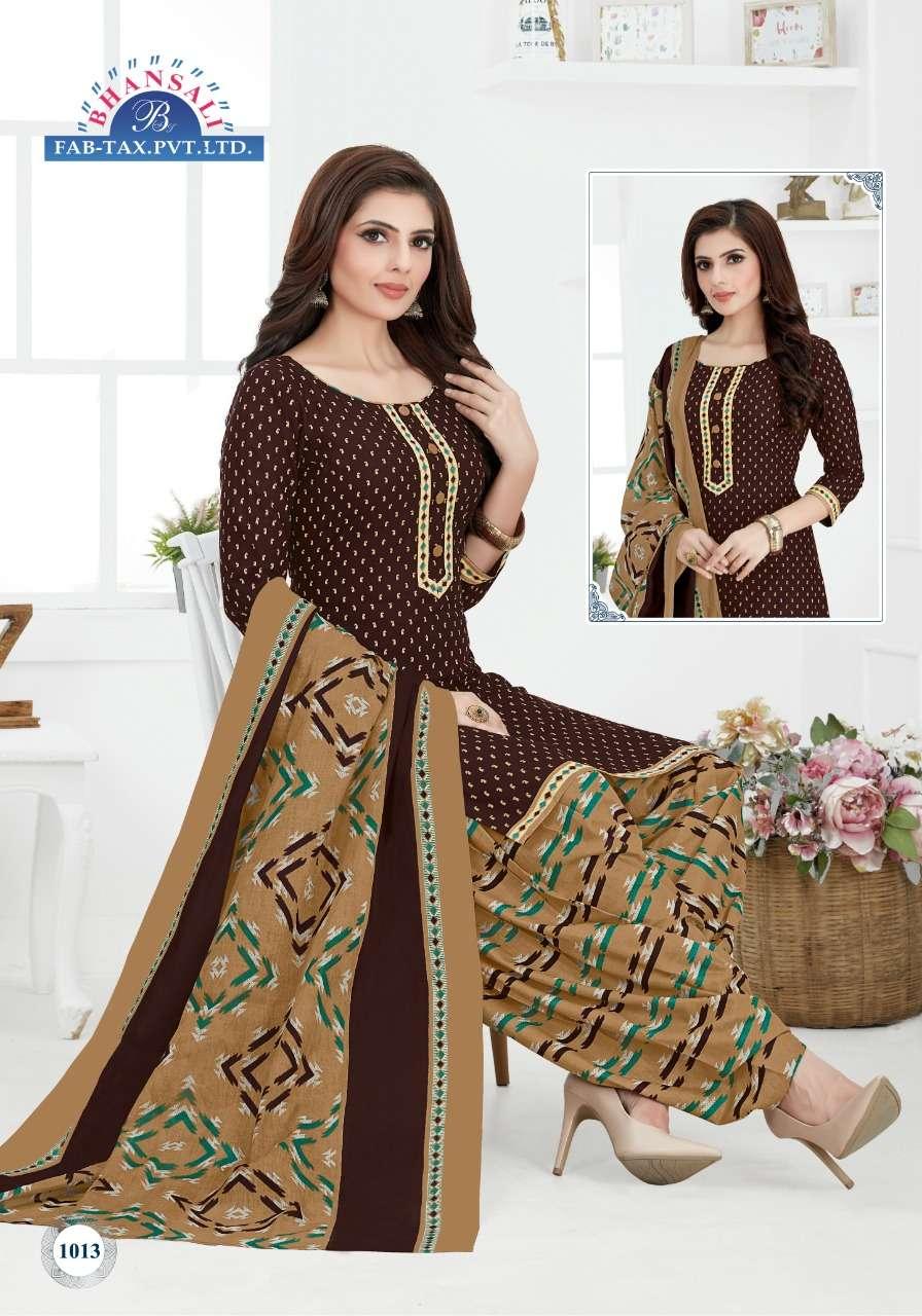 Bhansali Aashma Vol 10 Cotton Kurti Set (430x15)