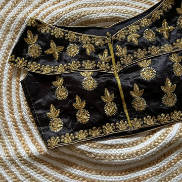 Wedding Special Boat Neck Blouses