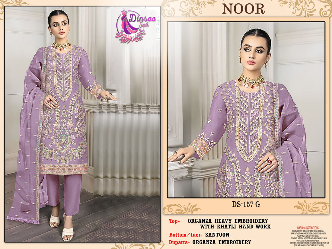 Dinsaa Suit Ds 157 Noor Pakistani Suits (1199x06)