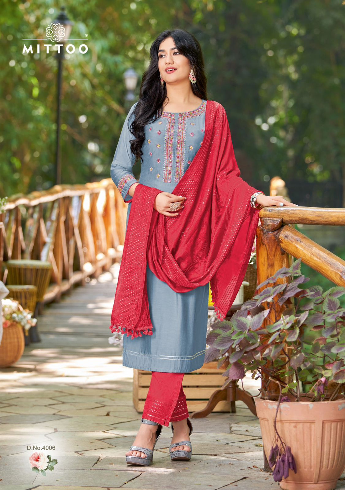 Mittoo Rishta Rayon Kurti Set (995x06)