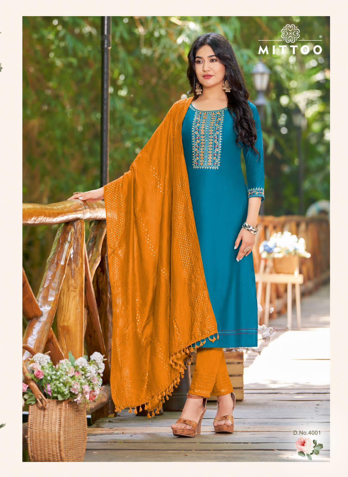 Mittoo Rishta Rayon Kurti Set (995x06)