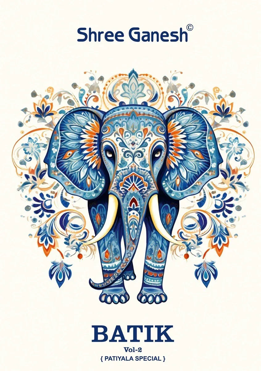 Shree Ganesh Batik Vol 2 Dress Material (545x15)