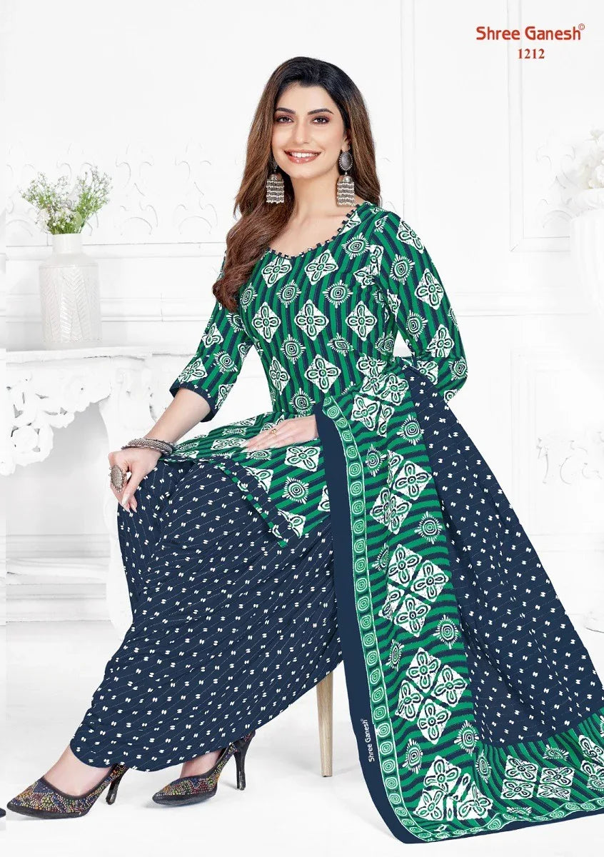 Shree Ganesh Batik Vol 2 Dress Material (545x15)