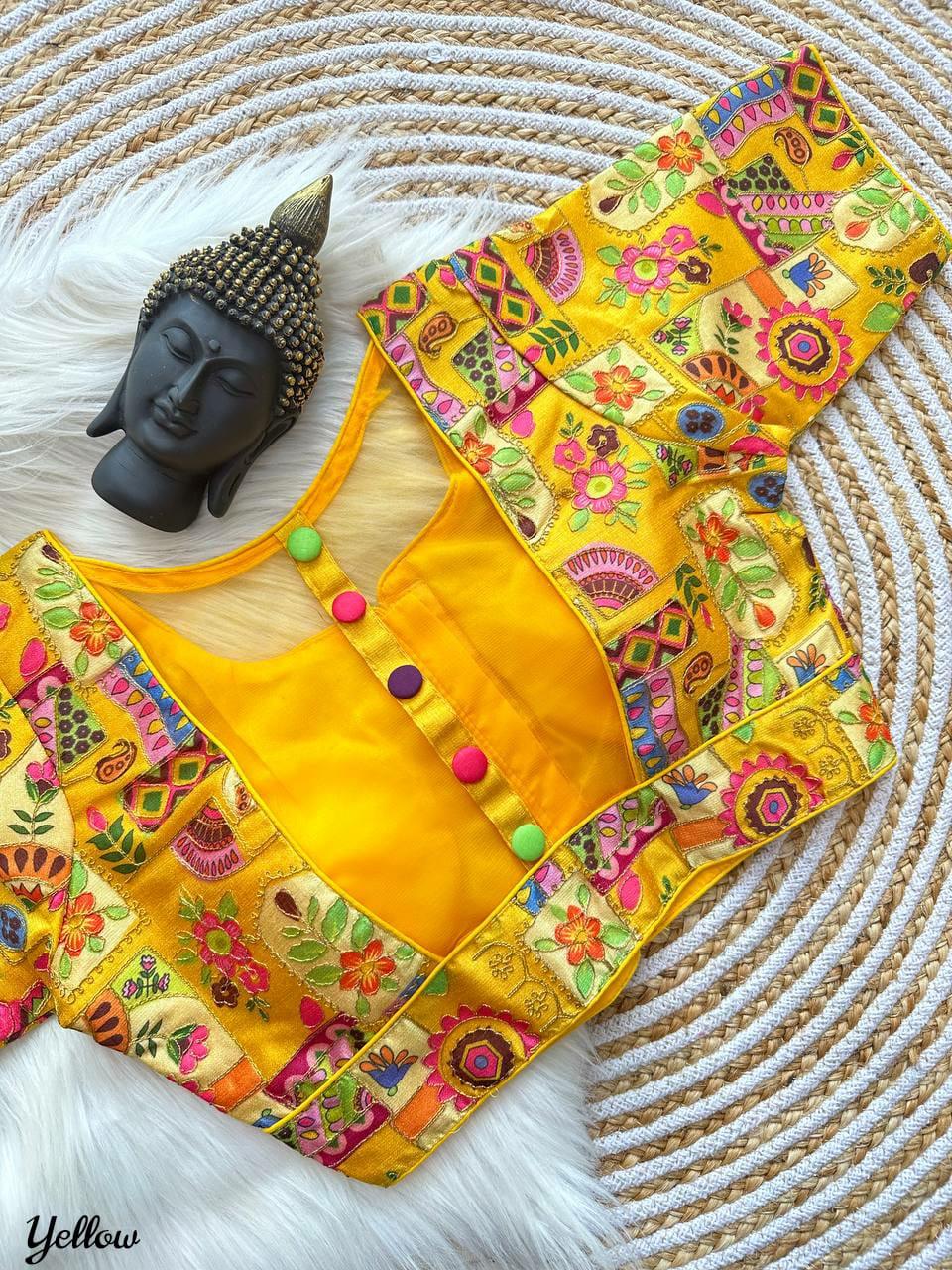 Beautiful Designer Sabyasachi Style Neck Blouse