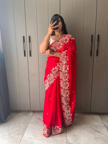 Sequins Saree
