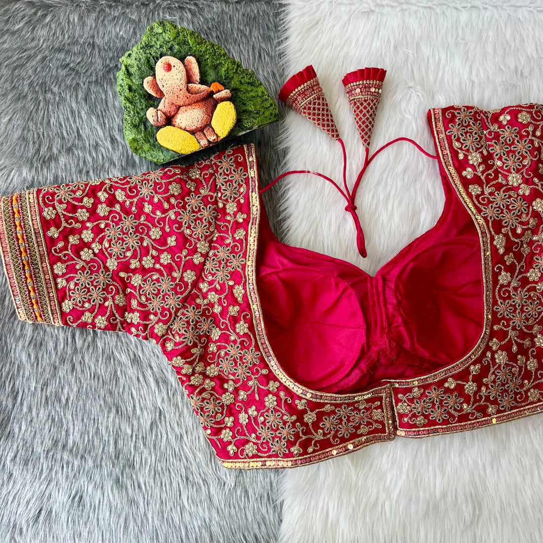 Beautiful Designer Sabyasachi Wedding Blouse