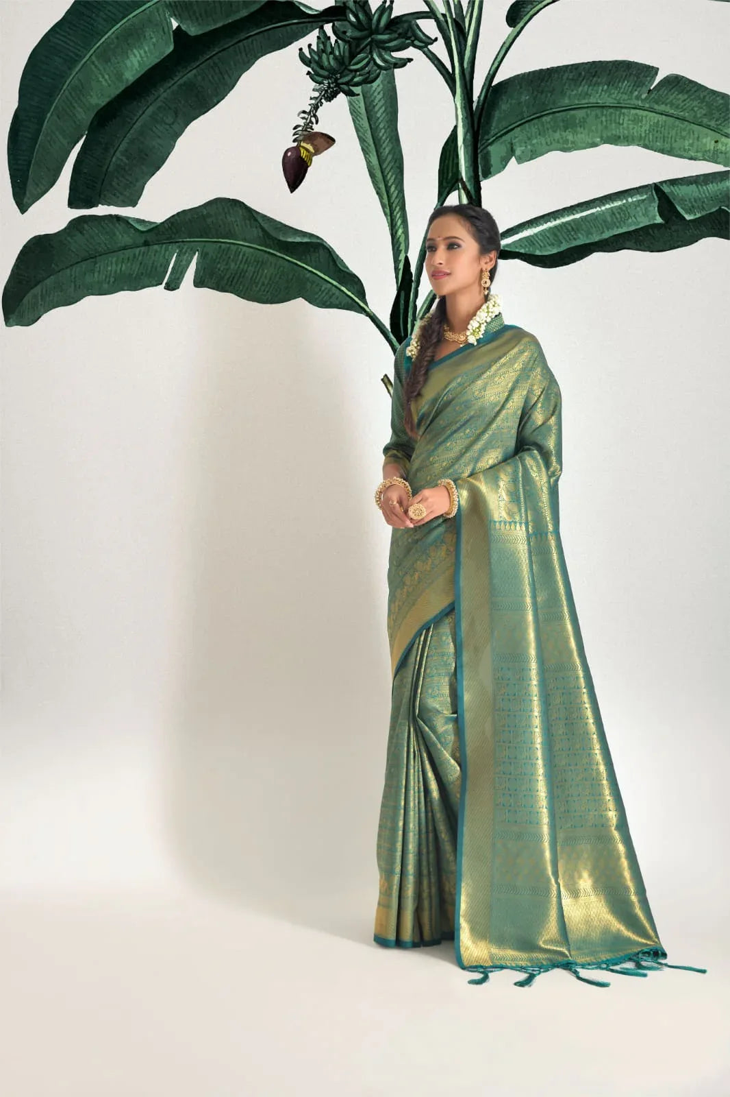 Beautiful Designer Pure Kanjivaram Soft Silk Saree
