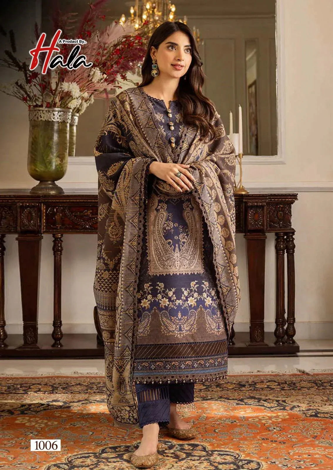 Hala Ramsha Vol 1 Luxury Heavy Cotton Exclusive Suits (390x06)