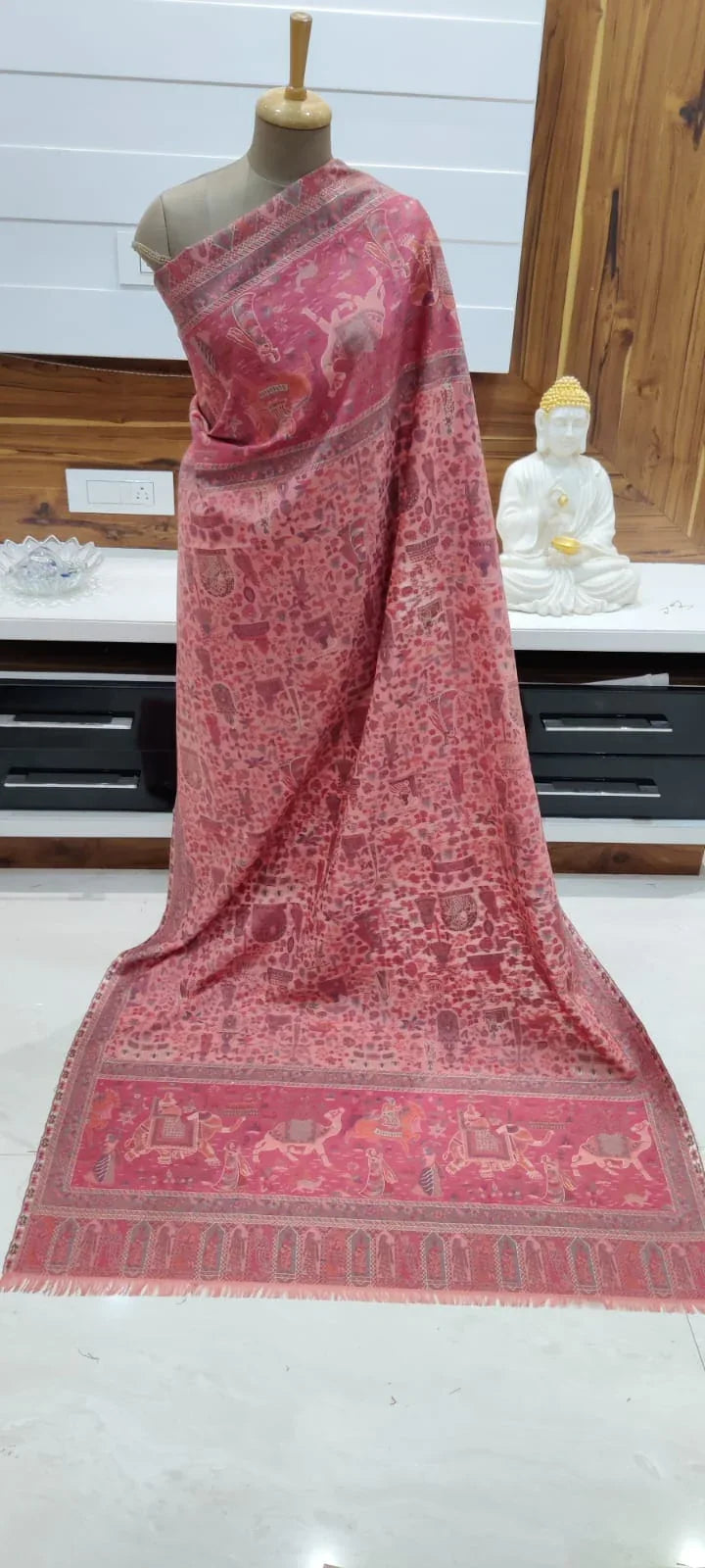 Winter Special Pashmina Wool Kashmiri Kani Men&