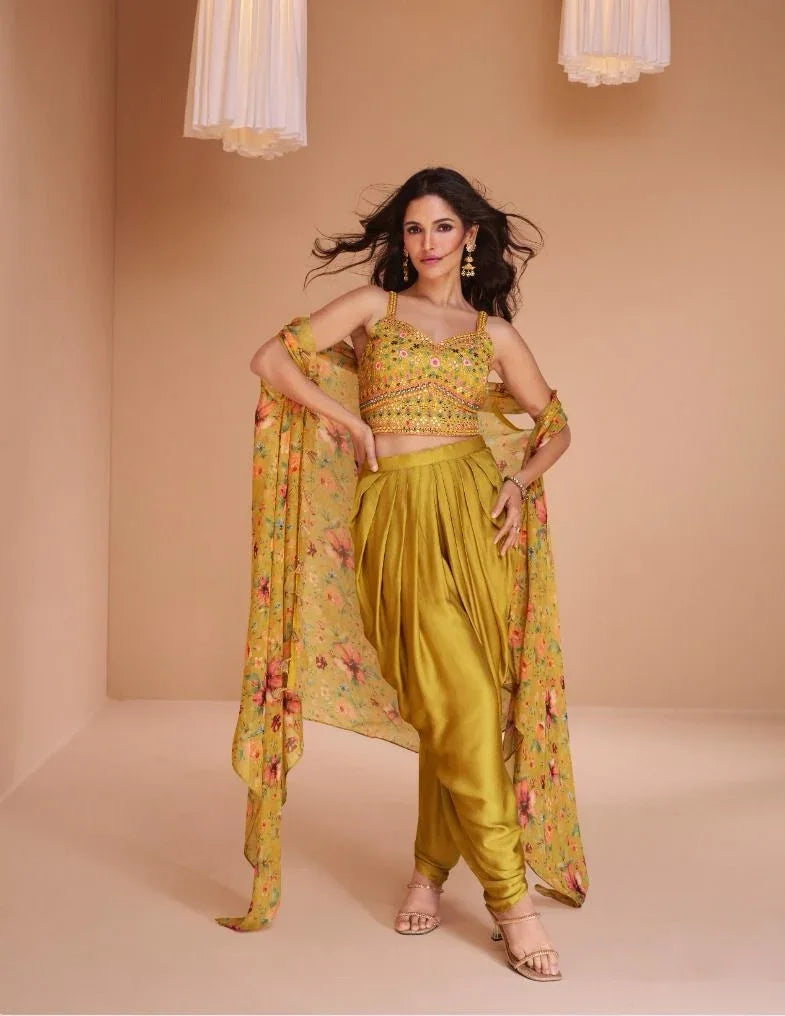Sayuri Designer Palki Satin Silk Western Wear (1999x05)
