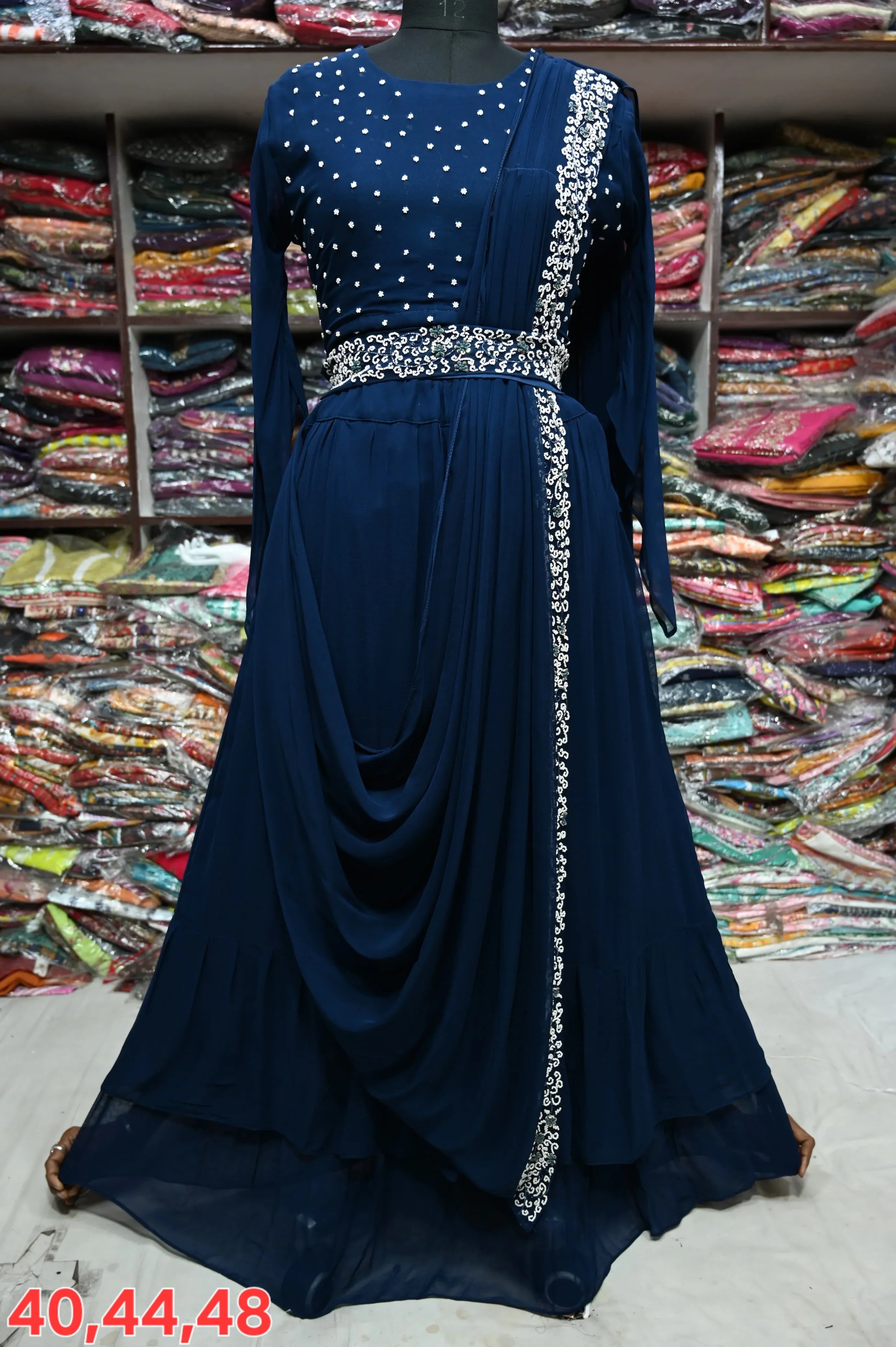 Beautiful Designer Anarkali Georgette Suite