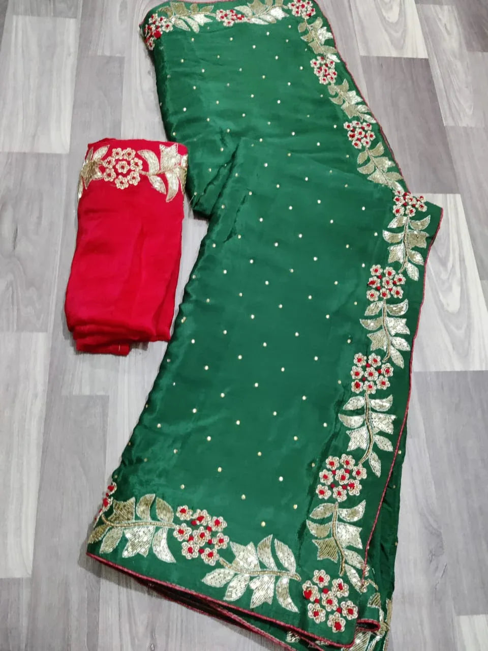 Rajasthani Traditional upada Silk Saree