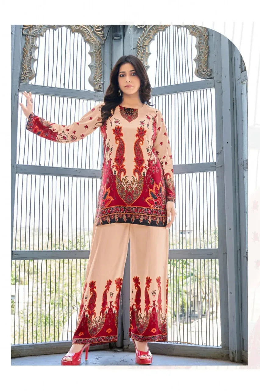 Pakistani Style V.Raaji Co Ord Set (995x04)