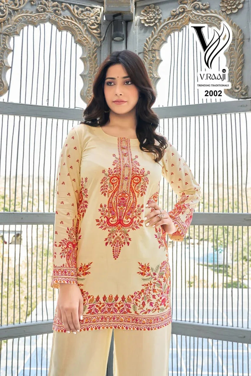 Pakistani Style V.Raaji Co Ord Set (995x04)