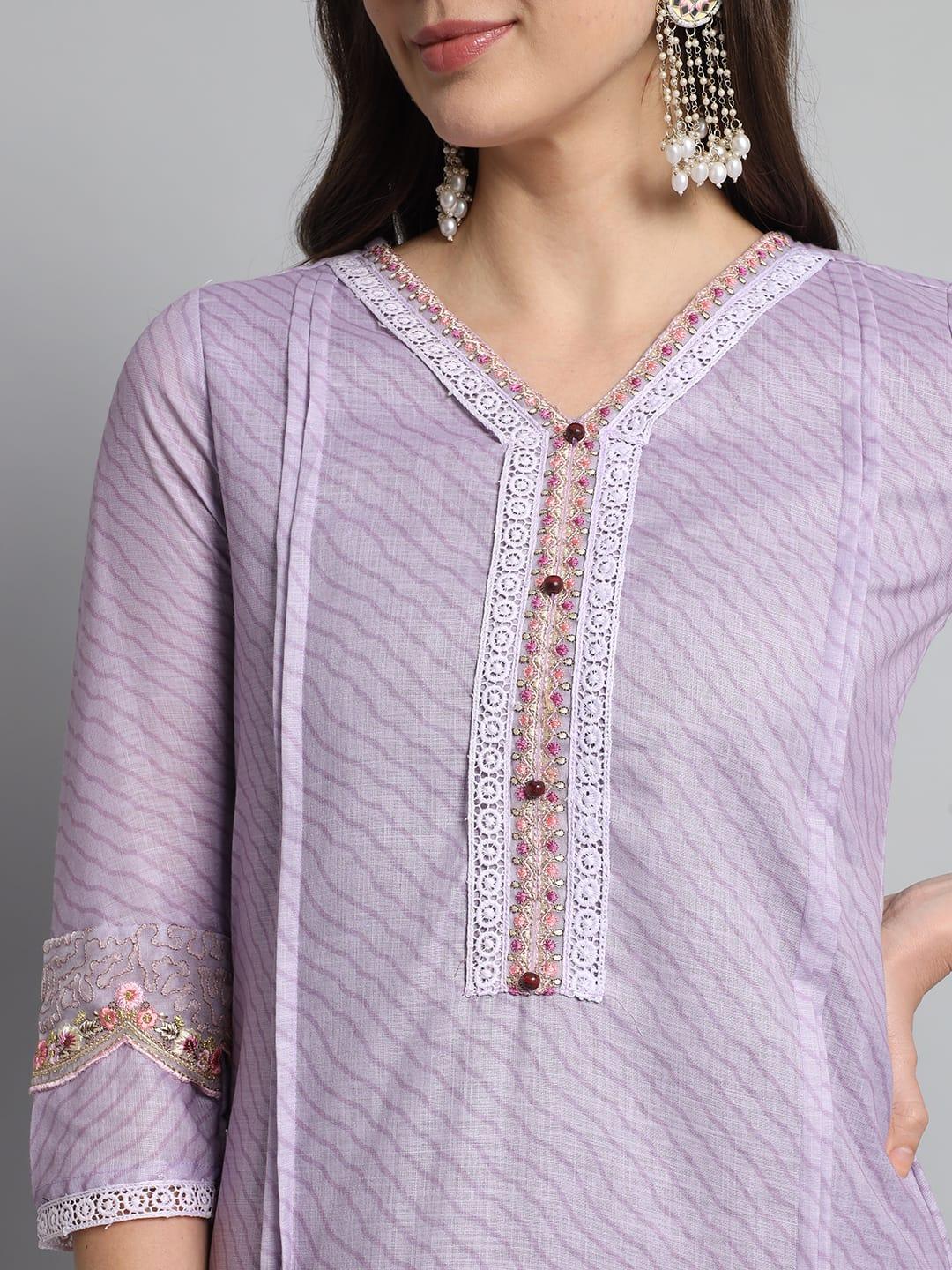 Beautiful Designer Kurti Pant With Dupatta