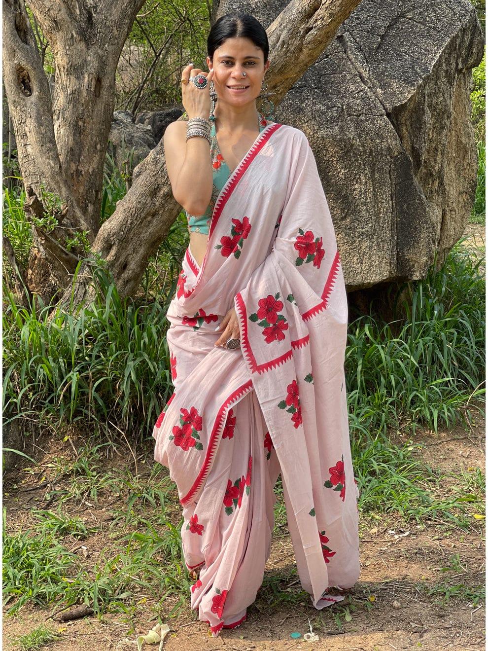 Beautiful Designer Imported Cotton Digital Print Saree