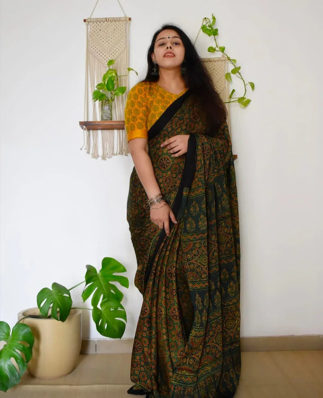 Beautiful Designer Imported Cotton Digital Print Saree