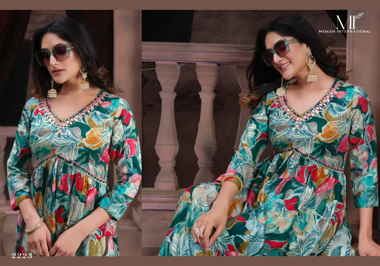 Beautiful Designer Alia Cut Anarkali Salwar Kameez
