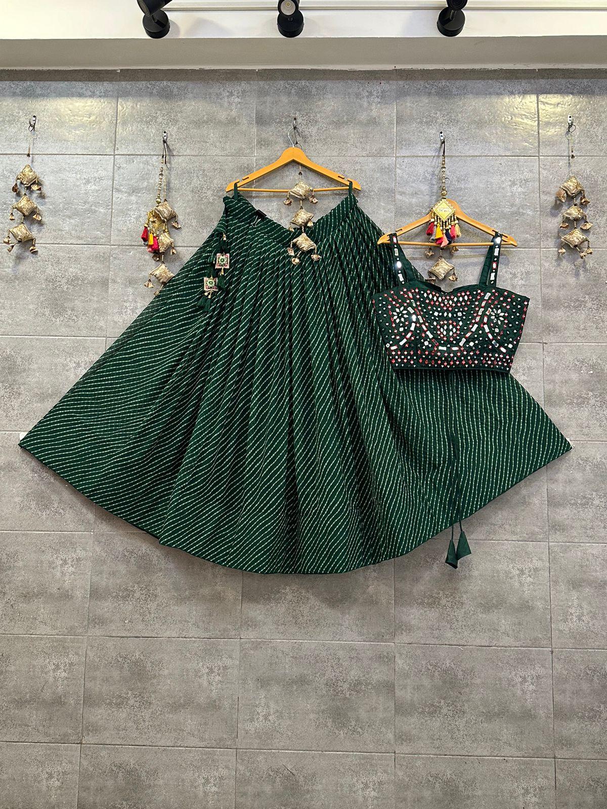 Beautiful Designer Pure Georgette Skirt With Handwork Spgatty Choli