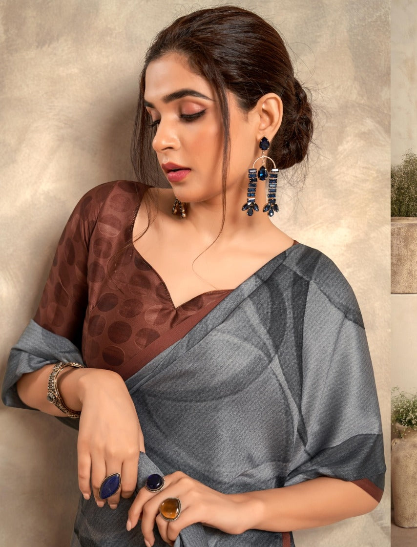 Beautiful Designer Rajpath Jasmine Crape Silk Saree