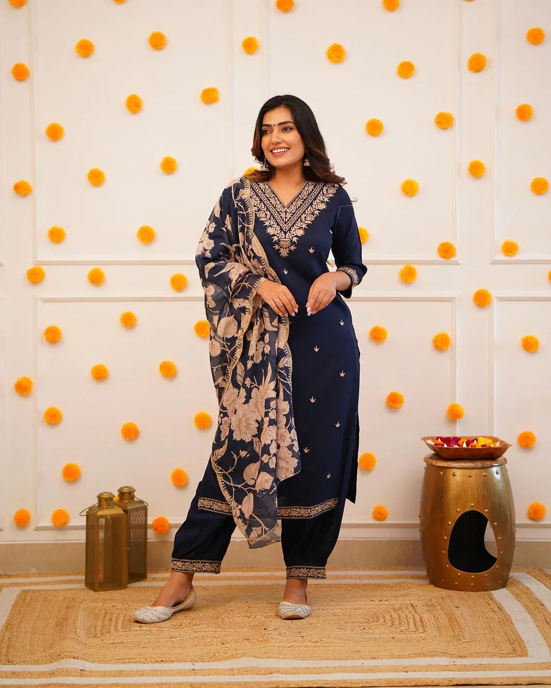 Beautiful Designer Afghani Heavy Reyon Salwar Suit