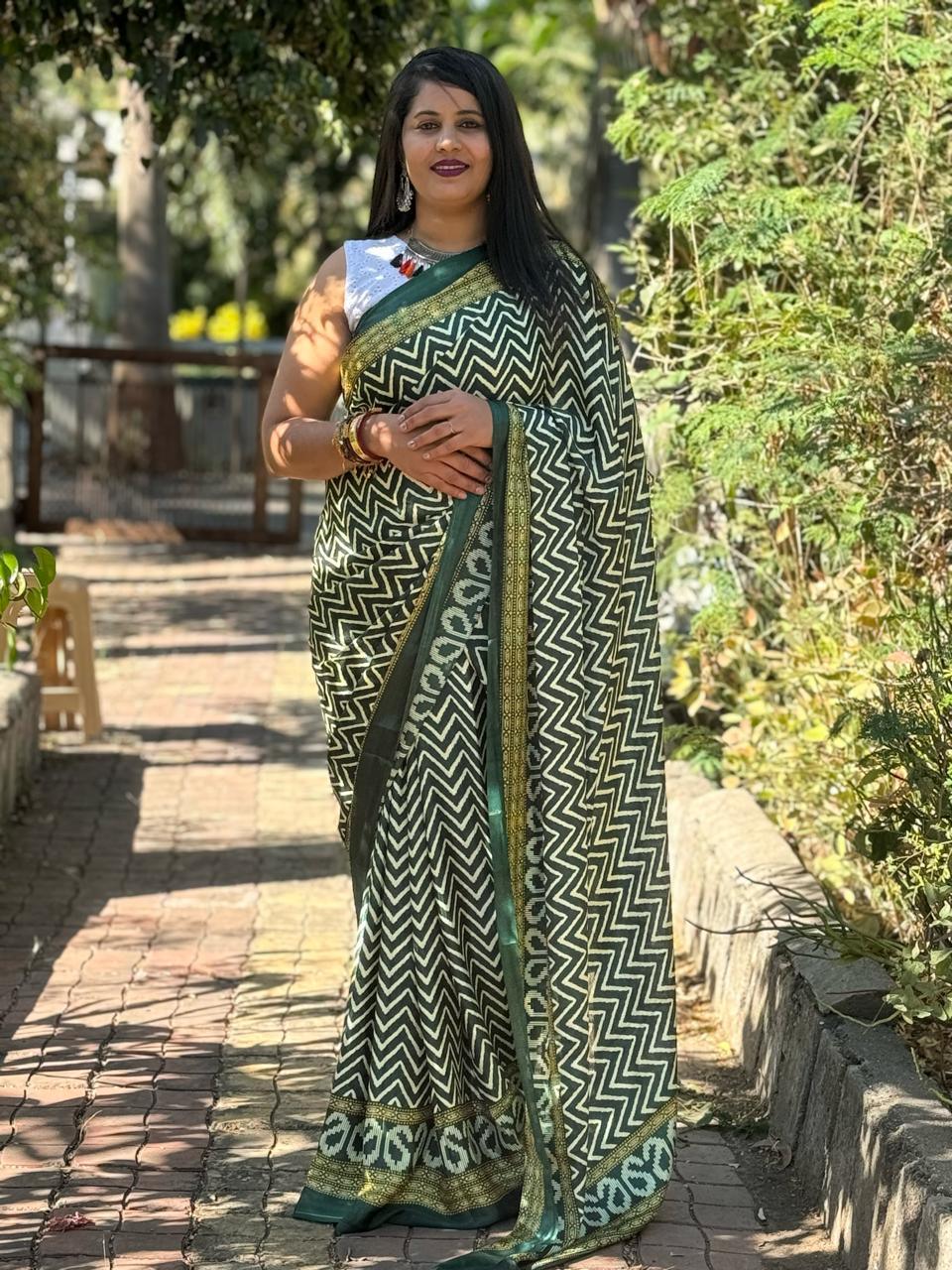 Beautiful Designer Party Wear Pure Dola Silk Saree
