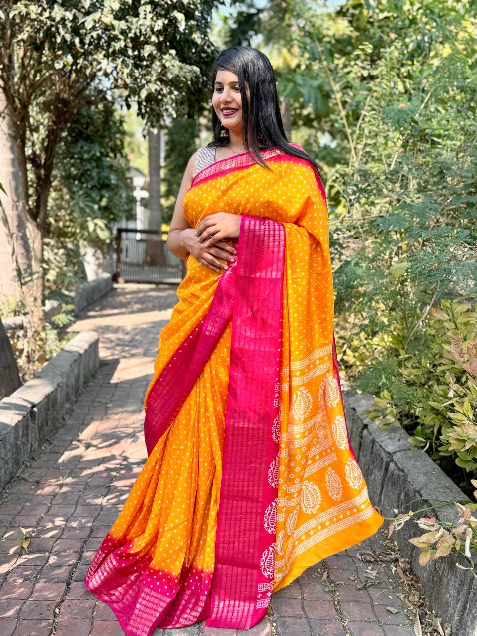 Beautiful Designer Party Wear Pure Soft Silk Saree