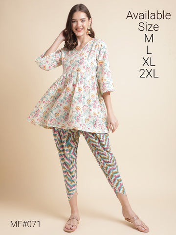 Beautiful Designer Premium Printed Cotton Salwar Suit