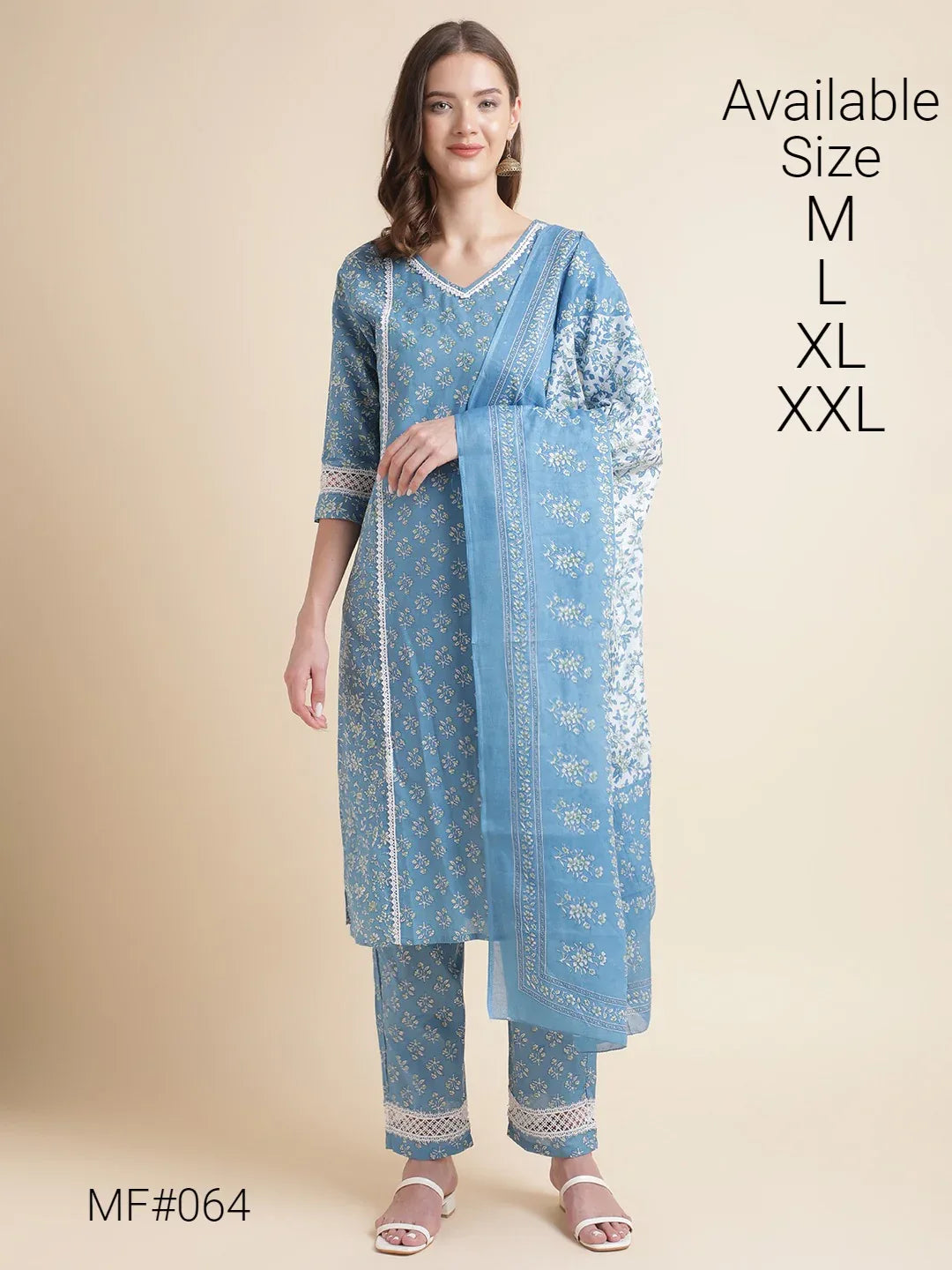 Beautiful Designer Premium Printed Cotton Salwar Suit