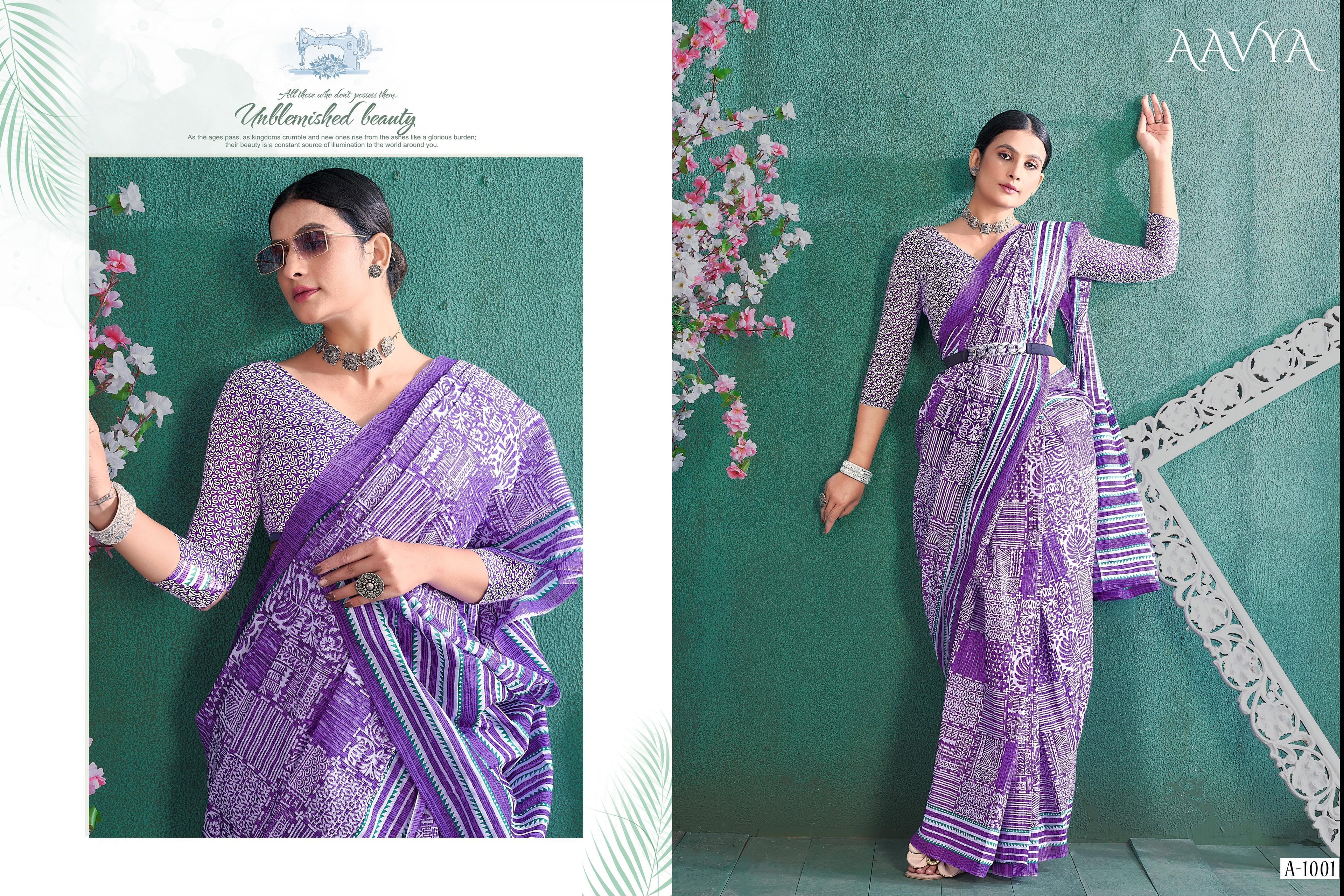 Beautiful Designer Summer Special Soft Pure Cotton Saree