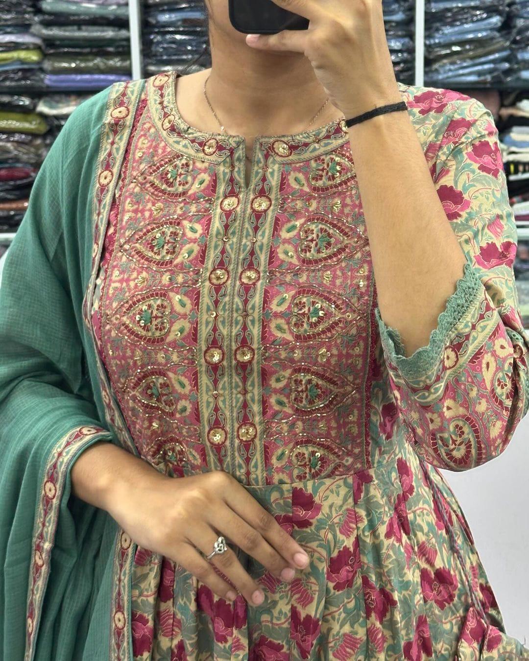 Beautiful Designer Summer Special Pure Cotton Salwar Suit