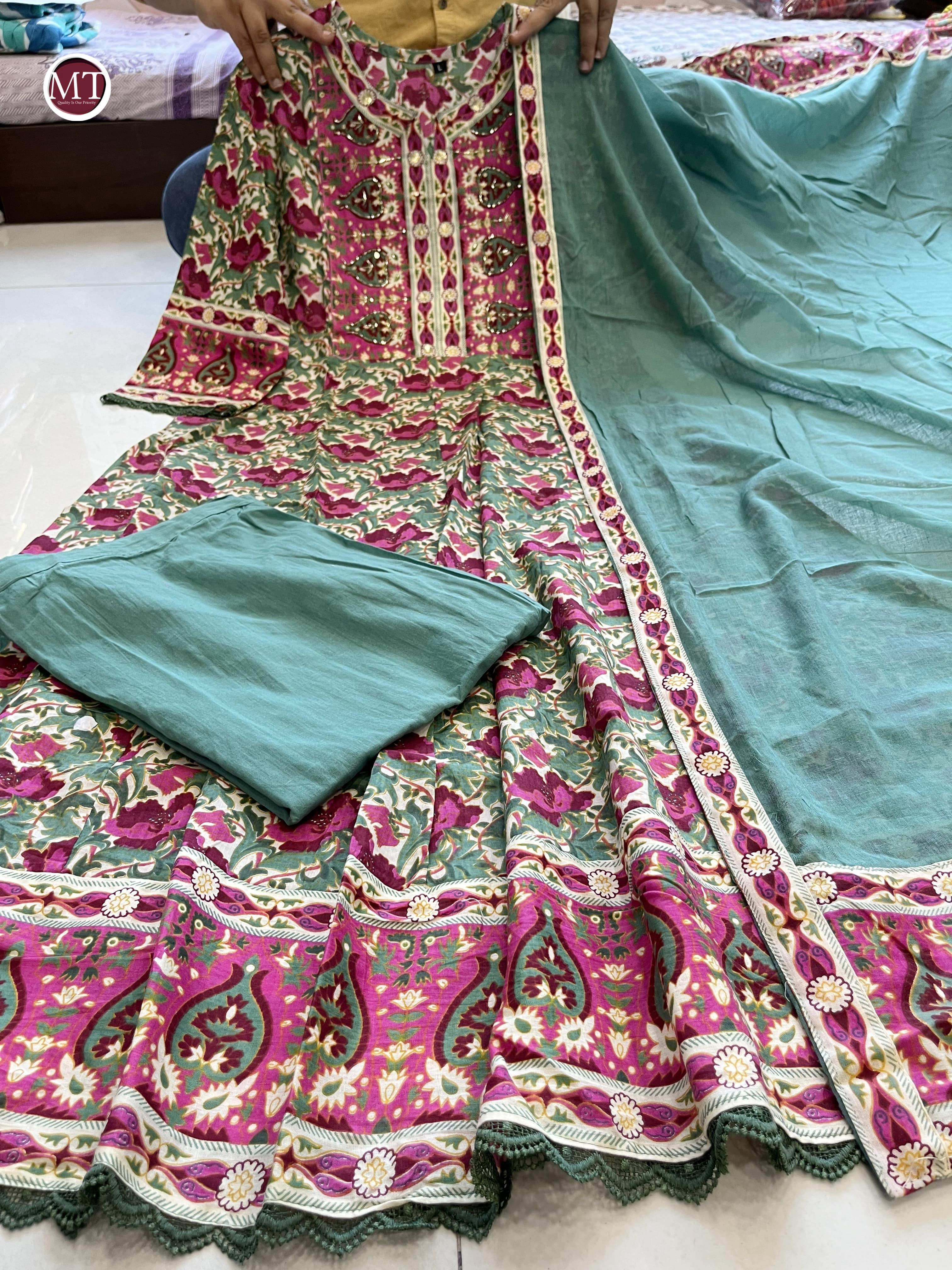 Beautiful Designer Summer Special Pure Cotton Salwar Suit