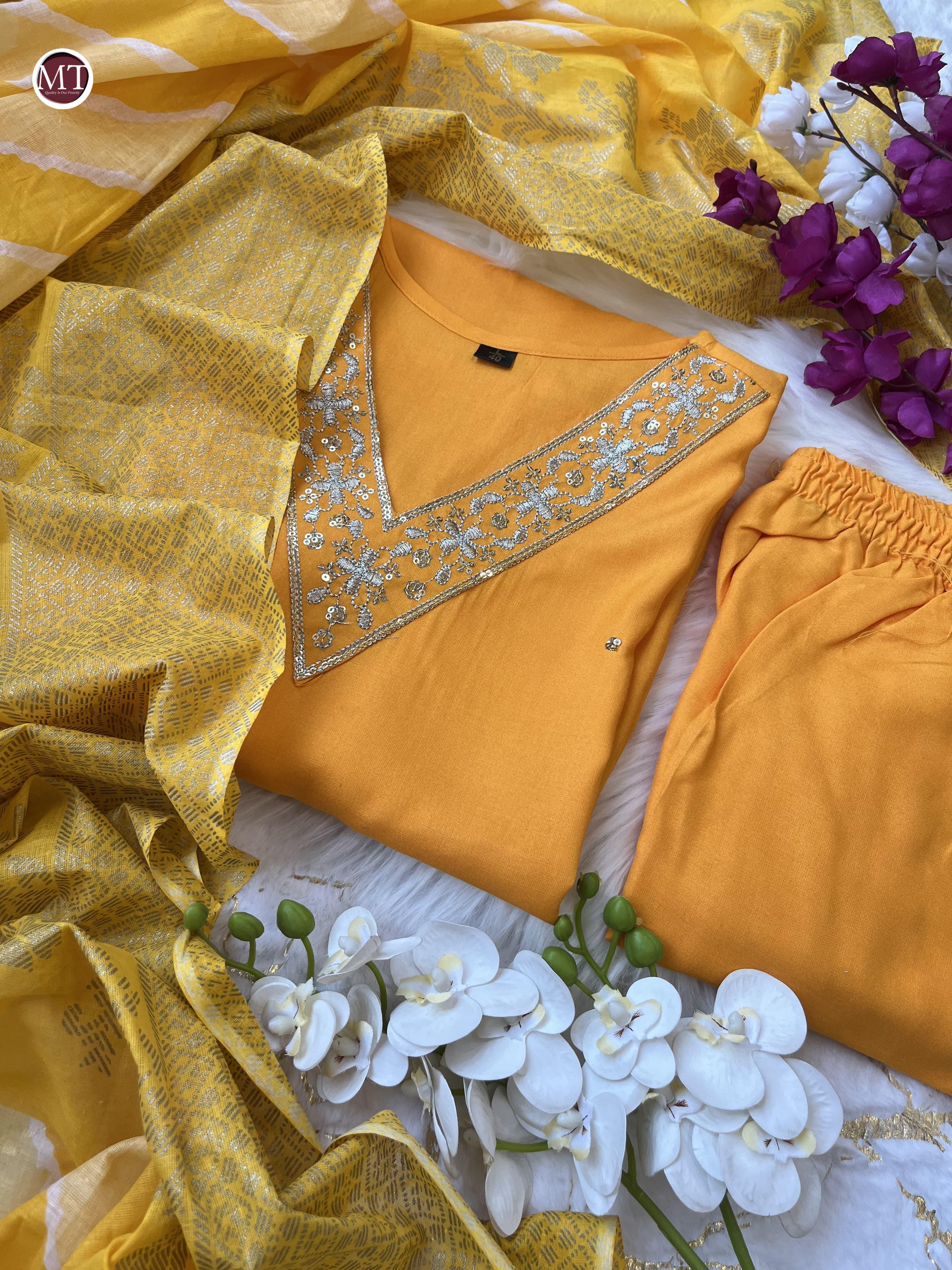 Beautiful Designer Summer Special Pure Cotton Salwar Suit