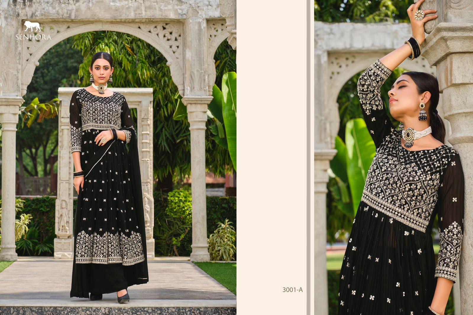 Beautiful Designer Rumana Georgette Pakistani Salwar Suit