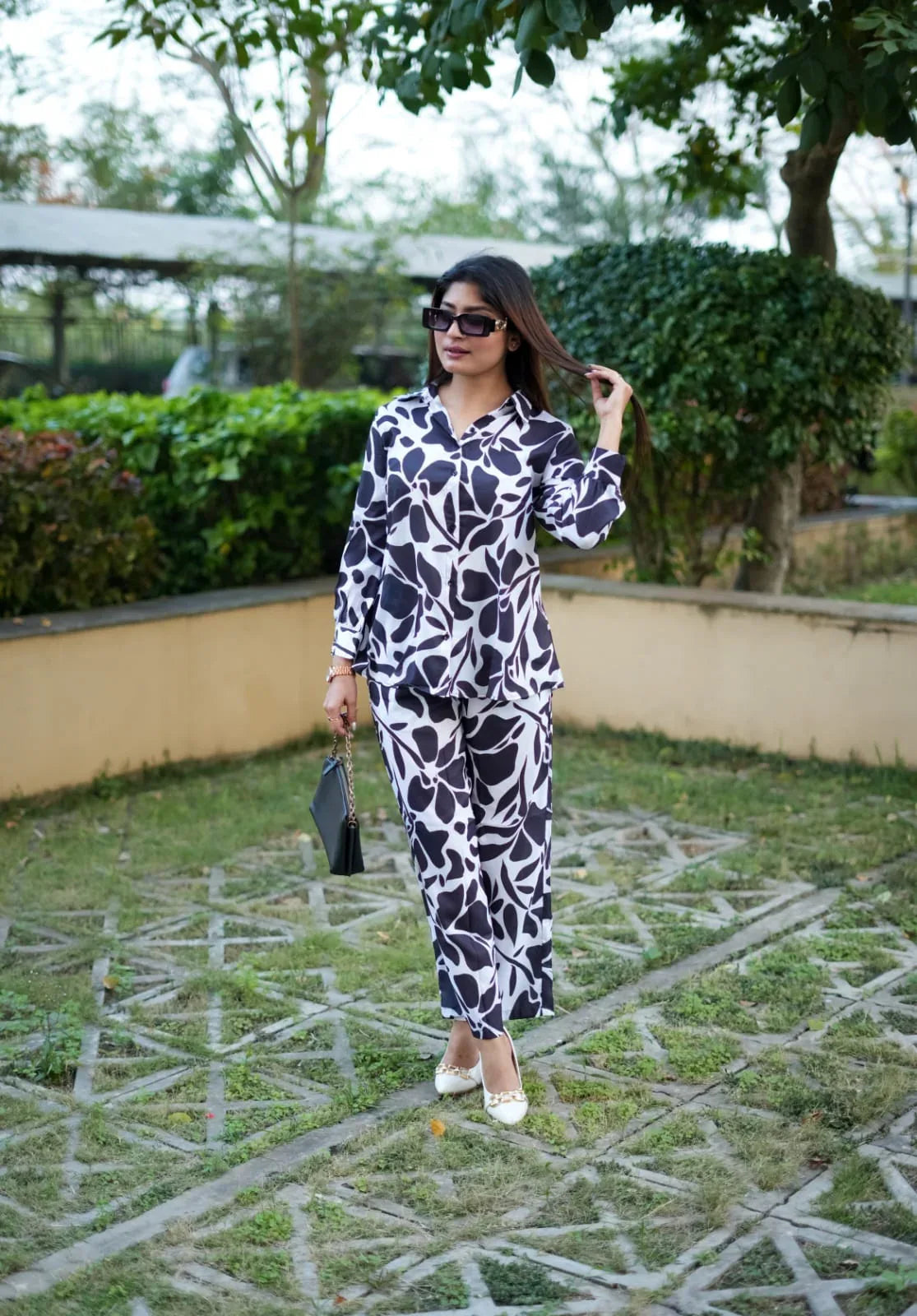 Beautiful Designer Summer Special Floral Printed Muslin Co-ord Set
