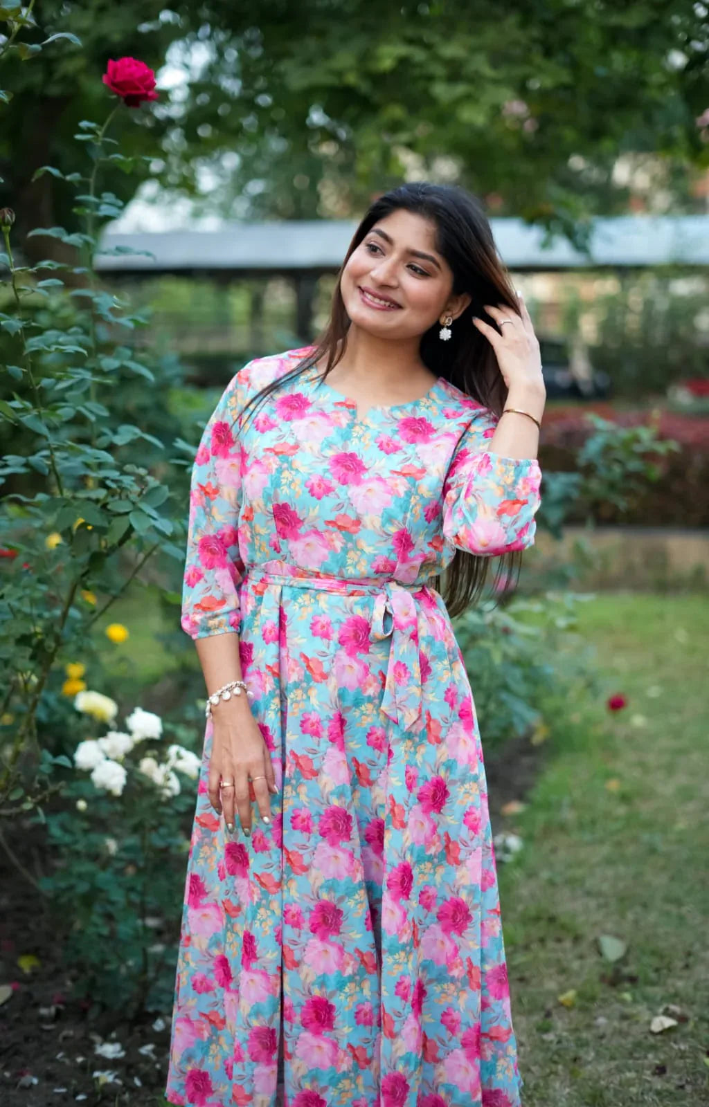 Beautiful Designer Summer Special Floral Printed Muslin Co-ord Set