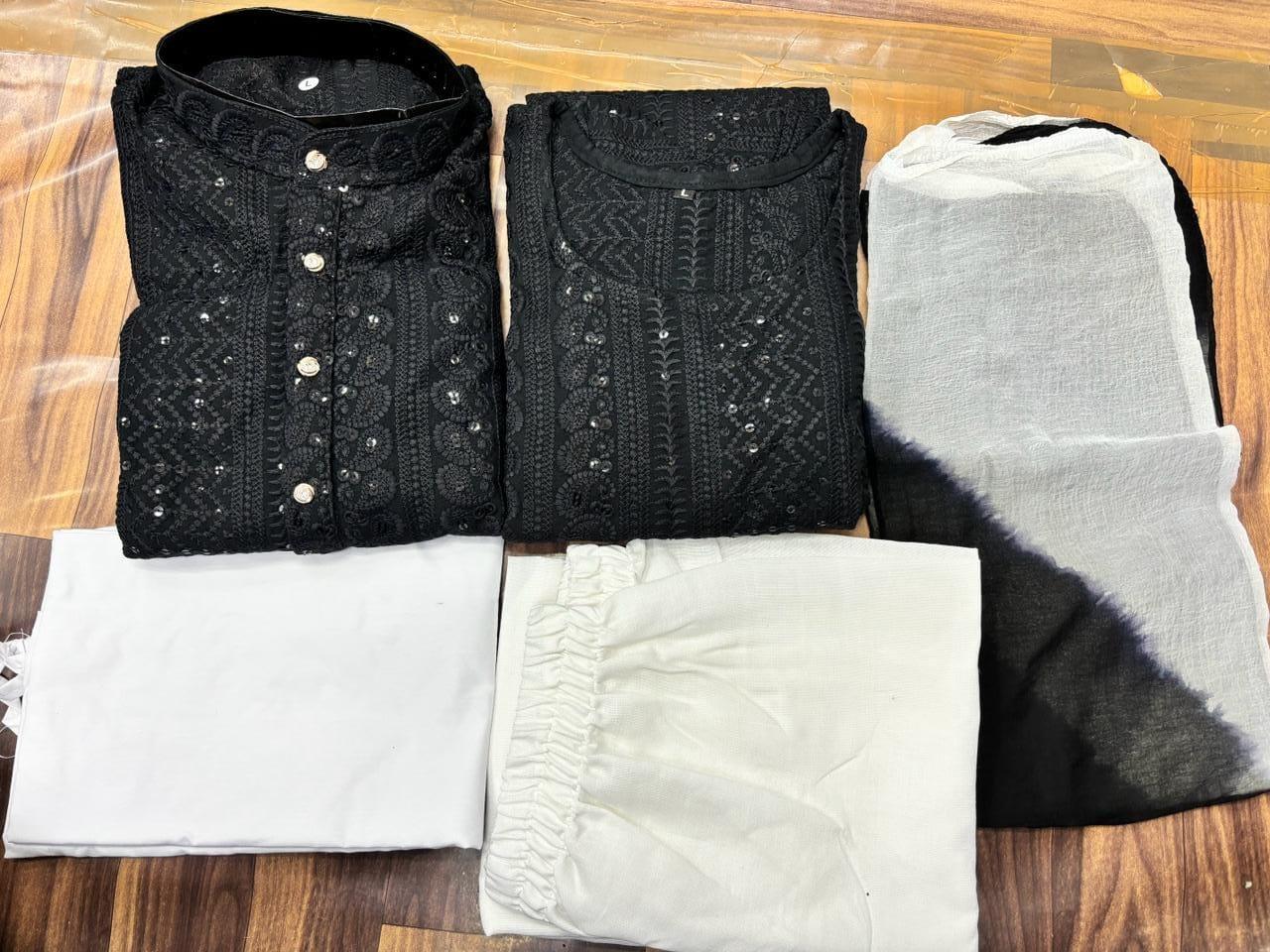 Beautiful Designer Pure Reyon With Sequenc Men&