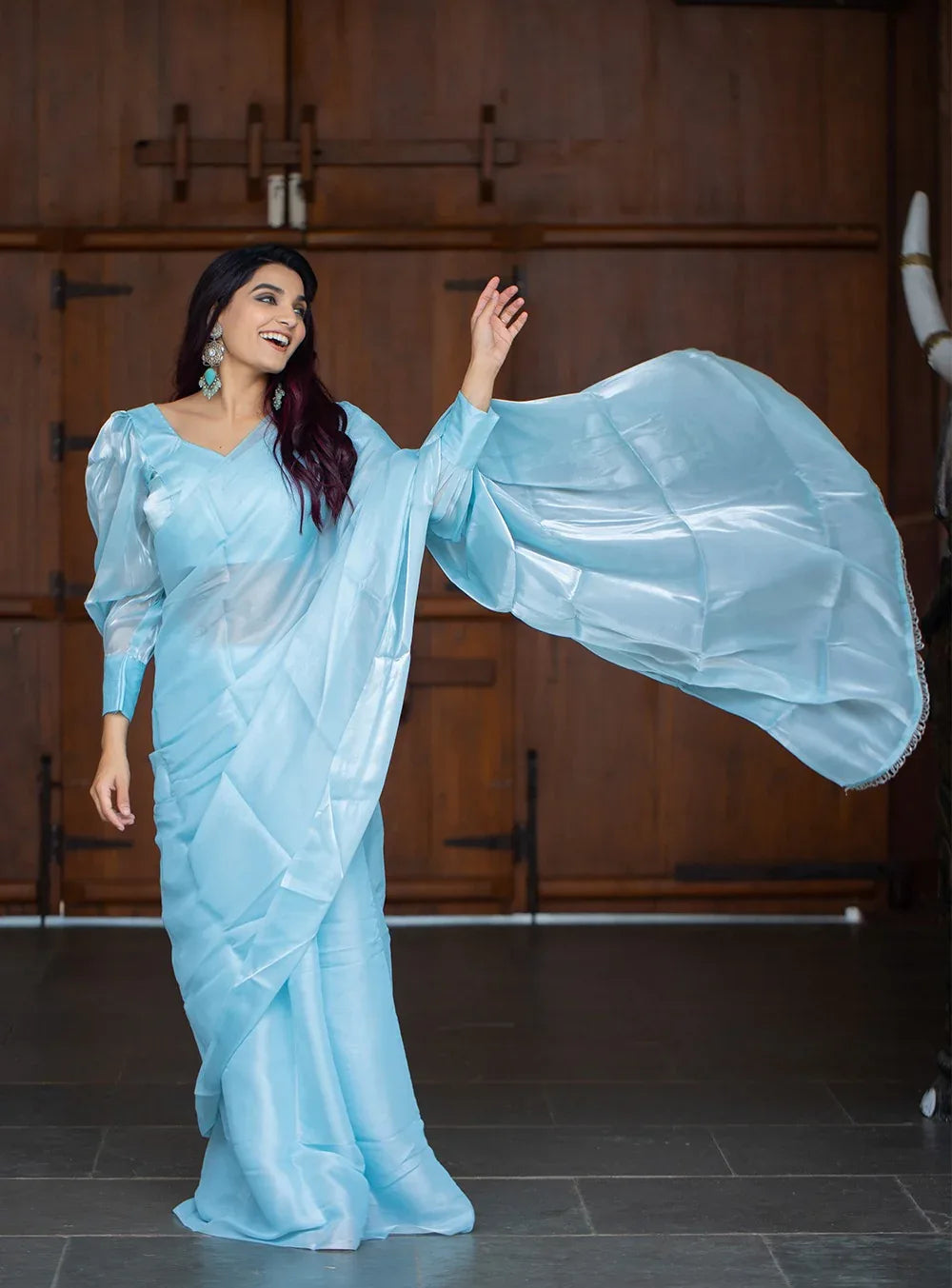 Jimmy Choo Silk Saree