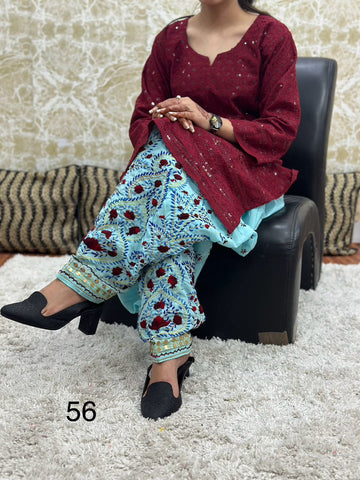 Beautiful Designer Lucknowi Chikankari Salwar Suit