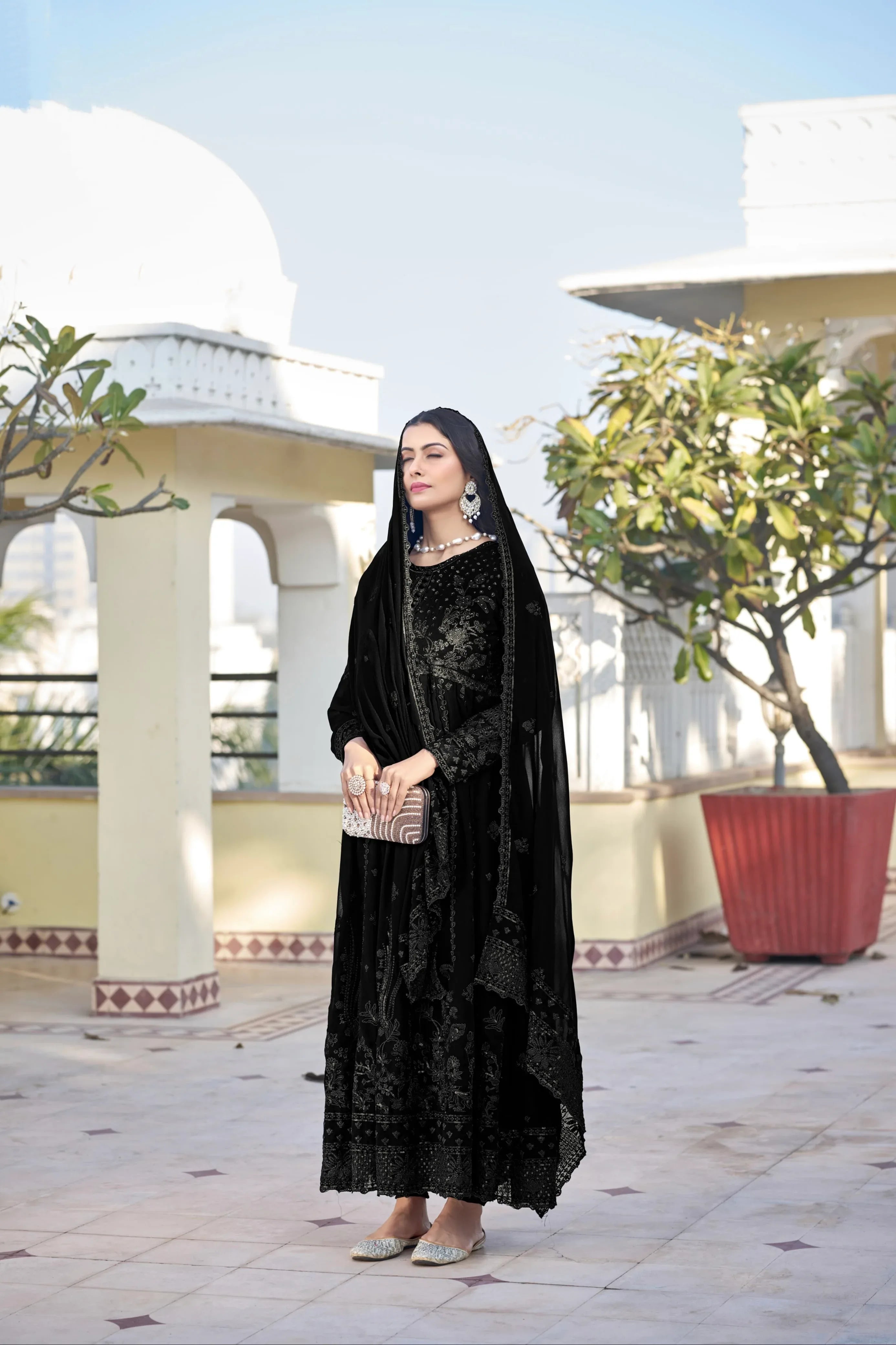 Designer Wedding Wear Latest Anarkali Salwar Suit